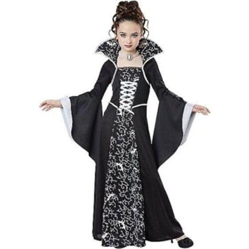 Evil Queen Tutu Dresses Maleficent Witch Cosplay Costume Devil Horn Wing Sleeping Beauty Dress Up for Girl Party Halloween