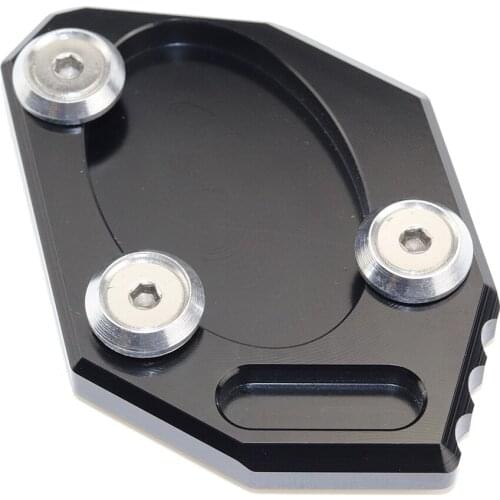 Motorcycle Kickstand Foot Side Stand Extension Pad Plate For KAWASAKI Ninja 250 300 EX250 EX300 ZX250R ZX300R 2013 2014 2015