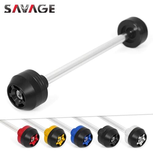 Rear Front Axle Fork Crash Sliders For SUZUKI GSXR 600 750 2006-2017 GSXR600 GSXR750 Motorcycle POM Wheel Protector GSX-R