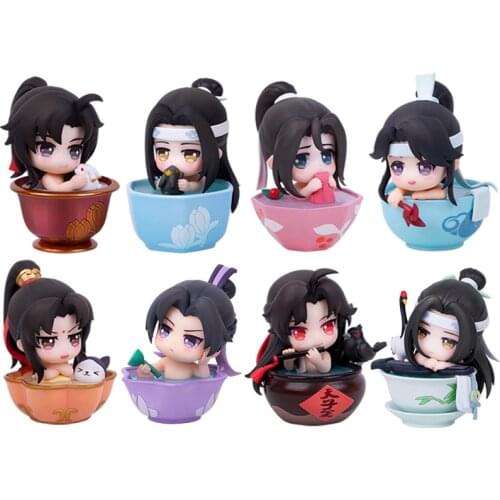 Pre-Sale Master of The Magic Dao Wei Wuxian Lan Wangji Q Ver Figure Model Summer Song Anime Figures Pvc Model Cartoon Toys Gifts