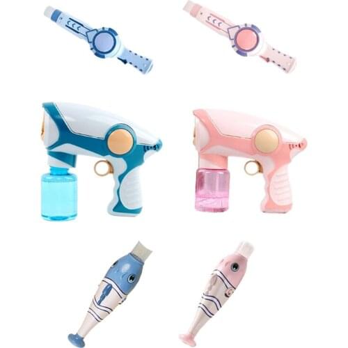 Bubble Machine Smoke Bubble Machine Bubble Blower Healthy Smoke Bubble Toy for Wedding Party