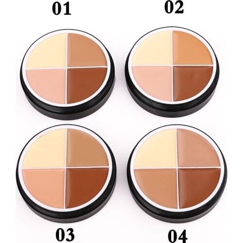 Explosive 4-color makeup concealer long lasting waterproof palette cosmetic concealer
