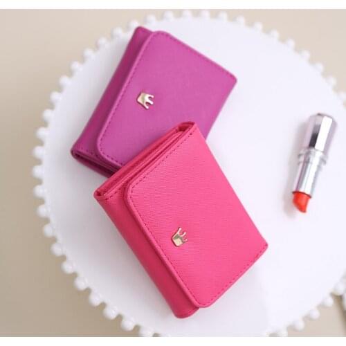 Ladies Wallet Female Hasp Mini Clutch for Girl Womens Wallet Short Women Coin Purse Crown Wallets for Woman Card Holder Small