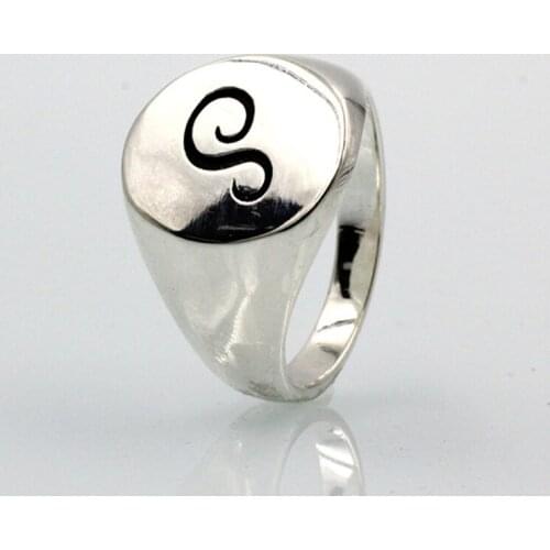 925 Sterling Silver S women Vintage ring Jewelry rings Luxury A5307