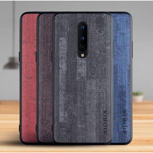 Case for Oneplus 8 Pro Funda Luxury Vintage Bark pattern Leather Phone Cover for oneplus 8 pro case Coque
