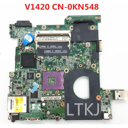 High quality For V1420 1420 Laptop motherboard CN-0KN548 0KN548 KN548 100% full Tested