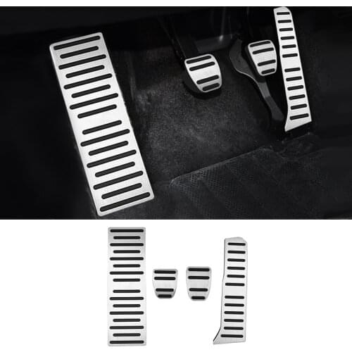 For Volkswagen VW Scirocco Tiguan 2007-2015 2016 Passat B6 B7 CC R line Seat Leon 1P 1M Car Fuel Brake Pedal Cover Accessories