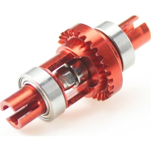 For Wl toys K929 K939 K969 K979 K989 K999 1/28 Scale RC Car Spare Parts K989-26 Metal Upgrade Adjustable Ball Differential Box