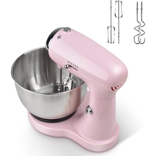 Electric Food Mixer With Stainless Steel Bowl Chef Machine Cream Egg Whisk Cake Dough Kneader Bread Maker