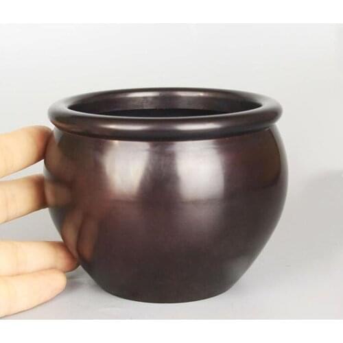 European retro home ashtray creative personality Pure copper lucky decoration Home office ashtray smoking accessories