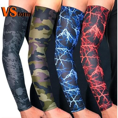 Fashion Summer Arm Sleeve Elbow Pads Sun Protector Brace Support Guard Running Boxing Sports Gym Pad Exercise Basketball Fitness