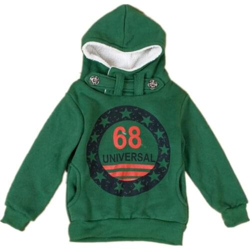 Fashion Boys Hoodies Sweatshirt Teen Winter Autumn Fall Kids Clothes Coat Jackets Children Tops Warm Cotton Clothing