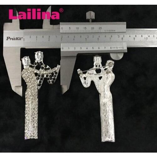 Young tulip Dancing Lover Brooches for Women Fashion Waltz Couple Brooch Pin Jewelry Fashion Coat Accessories Gift