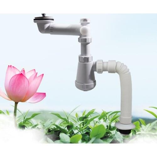 Talea Drain Pipe set Trap Sink Strainer with hose into floor deodorizing Kitchen Sink waste sink accessories Bathroom Fixtures