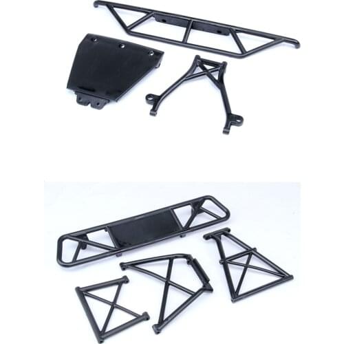 Nylon front bumper +rear bumper for 1/5 rc Rofun LT truck ,Losi 5t ,KMX2 ,30 Degree North Truck,rc car parts