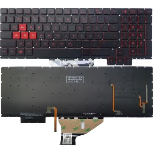 New Russian laptop keyboard for HP Omen 15-CE 15-CE010CA 15-CE020CA 15-CE030CA 15-CE051NR with backlit 15.6"