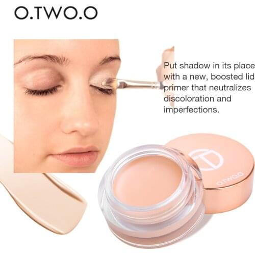 O.TWO.O 1 Pc Eye Makeup Moisturizer Base Concealer Brightening Base Waterproof Anti-smudge Oil-control Foundation Cream TSLM2