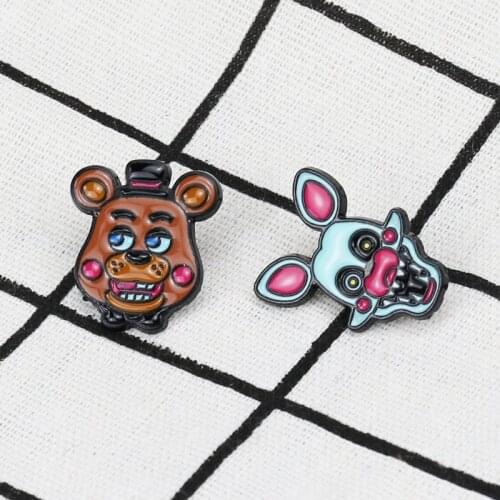 Popular cartoon childrens brooch Funny puppy pin dripping moulded brooch for kids school bag