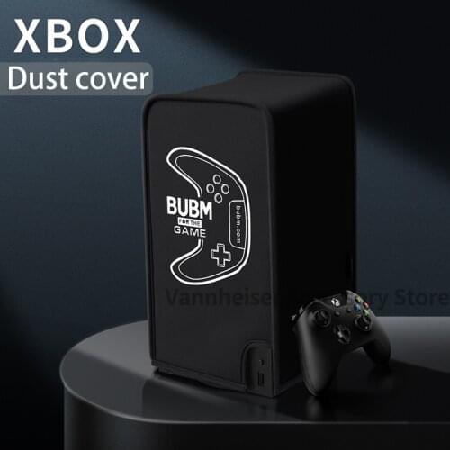 Xbox Series X Console Dust Cover Case Game System Full Protective Dust-proof Cover Storage Accessories For Xbox Series X Case