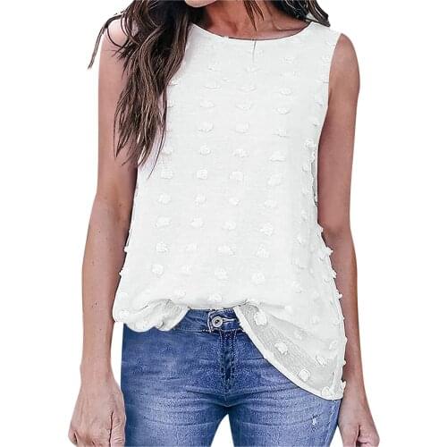 Plus Size Sleeveless Chiffon Blouses Summer White Tops Plus Size Shirts Women Casual Blusas Sexy Black Feminine White Blouse