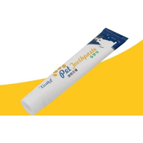 Pet Dog Cat Brushes Pet Hygiene Teeth Care Toothpaste Dog Tooth Cleaning Dog Cat Care Health Cleaning Supplies Vanilla Flavor 2