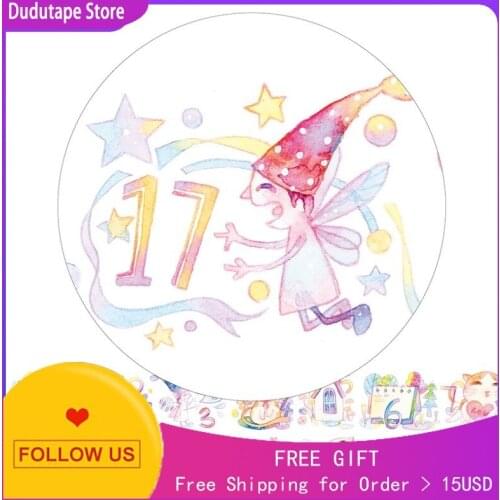 Washi Tape Special Oil Lovely Pay Girls Sticker Red 76