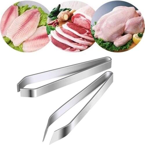 1PCS Kitchen Scraping Pig Hair Fish Bone Tweezers Poultry Hair Removal Knife Cooking Meat Tools Chicken Duck Hair Scraper