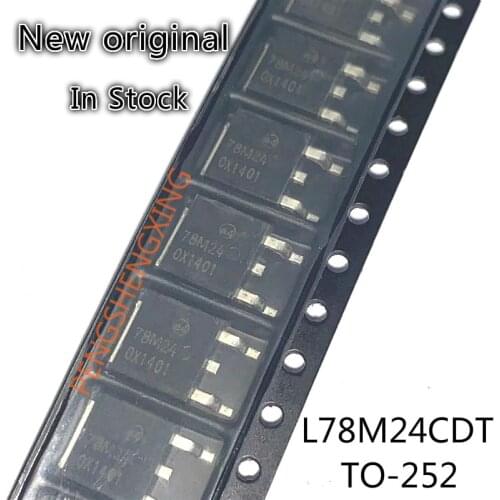 10PCS/LOT 78M24 L78M24CDT TO-252 24V 0.5A New original spot hot sale