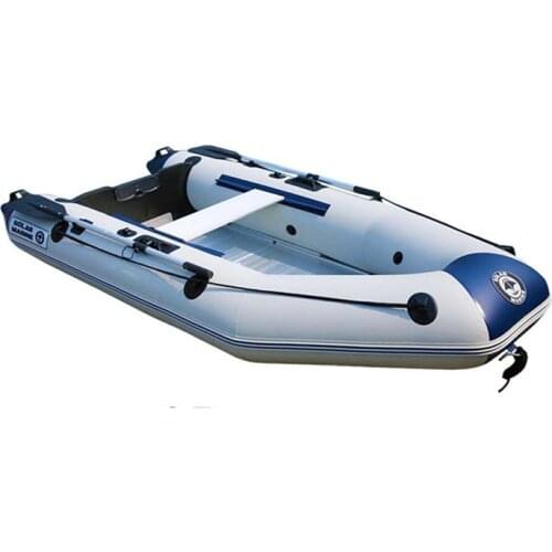 Solar Marine 2 Person 230 CM PVC Inflatable Speed Yakay Assault Boat Fishing Canoe Wear-resistant Aluminum Thickened Casual