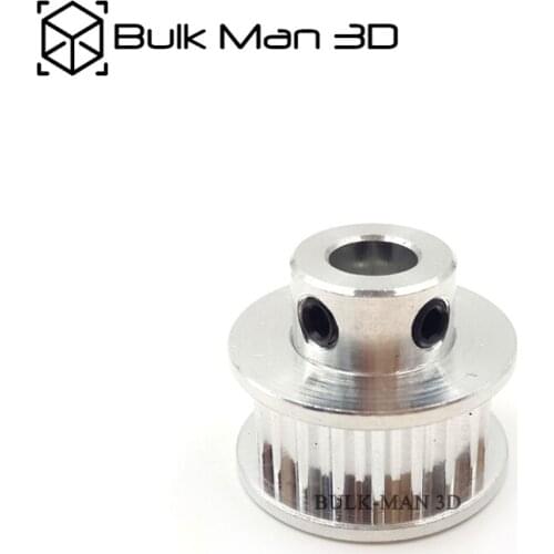 50pcs GT3 Timing Pulley 20teeth Bore 6.35mm for width 6mm 3GT Timing Belt CNC Router / 3D Printer