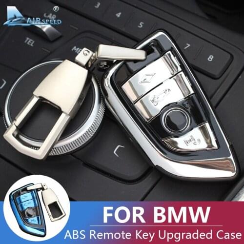 Airspeed ABS for BMW X5 F15 X6 F16 X1 F48 F45 F46 G30 G11 G01 Accessories for BMW Key Chain BMW Key Case Cover Shell Upgraded