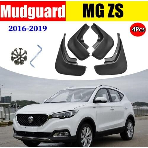 Car Mudflaps FOR MG ZS Mudguard Fenders Mud Flap Guard Splash Mudguards Accessories Auto Styline Front Rear 4pcs 2016-2019