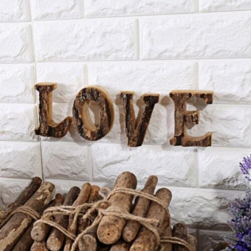 Wood English Letters Distress Spelling Toy Wooden Alphabet Number Plaques Door Hanging Pendent Ornament Home Decoration Supply