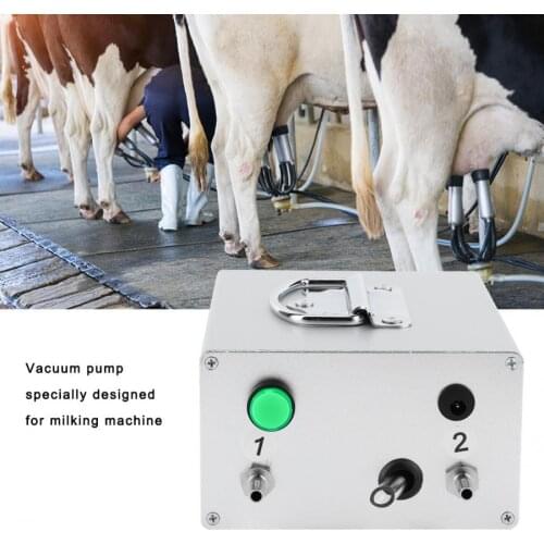 Electric Milking Machine Vacuum Pump Aluminum Alloy Pulsation Pump for Sheep Farm Livestock Tool