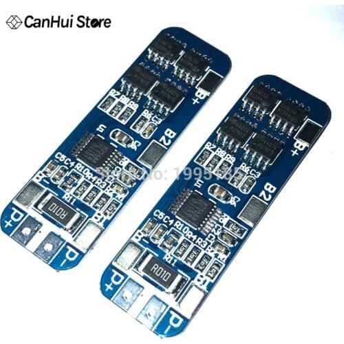 HX-3S-01 3S 10A 12V Lithium Battery Charger Protection Board Module for 18650 Lipo Li-ion Battery Cell Charging BMS 11.1V 12.6V