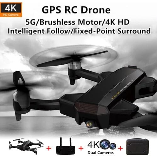 Zd10 5g Wifi Fpv Gps Brushless Mini Dron4k Eis Hd Dual Camera Quadcopter Optical Smart Follow Fpv Rc Quadcopter Toy Квадракоптер