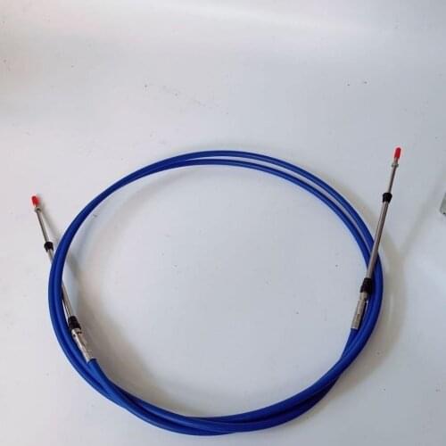 Marine throttle cable, soft axis gear line, outboard motor cable, throttle head cable, marine manipulator