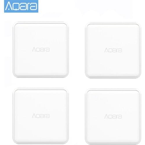 Original Aqara Magic Cube Controller Zigbee Version Controlled by Six Actions For Smart Home Device Work with Mijia Home App