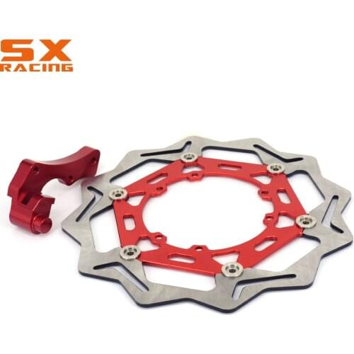 270MM Motorcycle Front Floating Brake Disc And Bracket For HONDA CR125 CR250 CRE250 CRF250 CRF250R CRF250X CRF450R CRF450X