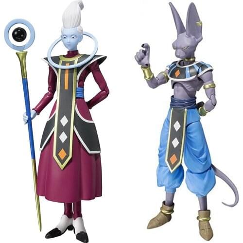 Spot Bandai shf Dragon Ball Bilusweisi Movable Doll Model Computer Desk Decoration Childrens Birthday Christmas Gift Toys