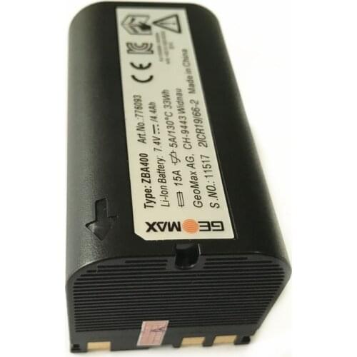 2020 Brand NEW GEOMAX ZBA400 Battery for GEOMAX ZT20 ZT80 Zenith50 ZOOM 10 20 30 35 PRO ZOOM 80 Total Station battery 4400mAh