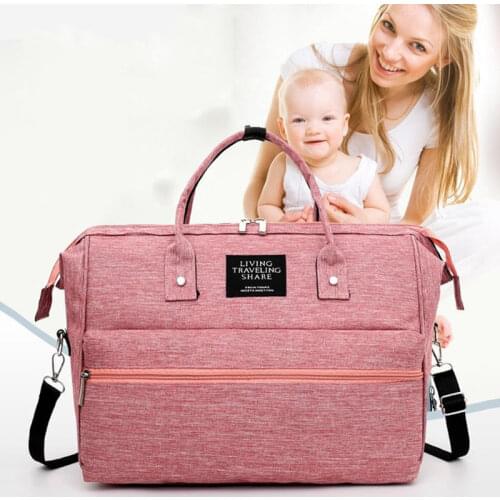 Large Capacity Mommy Diaper Bag Waterproof Maternity Bags For Milk Bottle Nappy Stroller Bags Womens Shoulder Messenger Bag Hot