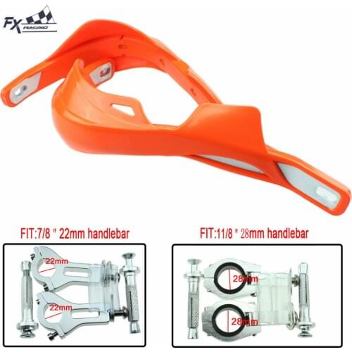 22mm 28mm Motorcycle Motocross Dirt Pit Bike Pitbike Handlebar Hand Guards Handguard Protector Protection Scooter ATV Motorcross