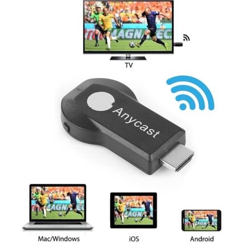 1080P Anycast M9 Plus Miracast Any Cast Wireless DLNA AirPlay Mirror HDMI-compatible TV Stick Wifi Display Dongle Receiver