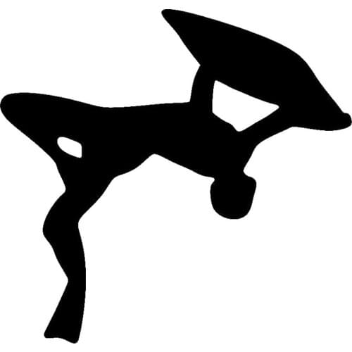 15.1cm*14.4cm Bodyboarder Fashion Vinyl Car Sticker Motorcycle Black/Silver N1280