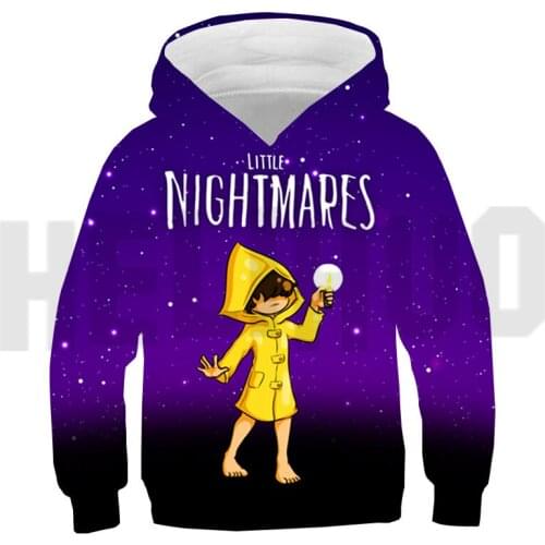 2021 Little Nightmares Hoodie Unisex 3D Print Sweatshirt Boys/Girls Streetwear Pullovers Hooded Little Nightmares 2 Clothes Tops