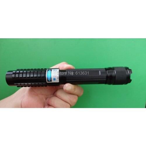 450nm 3000000m Blue Laser Pointers Pen Flashlight burn match candle lit cigarette wicked wholesale LAZER pen With 5 star caps