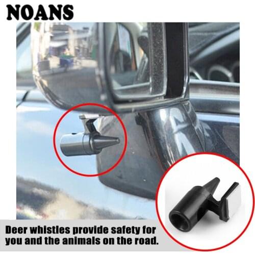2Pcs Car Safety Alert Device Deer Warning Whistles for Abarth Fiat 500 Renault Megane 2 3 Captur Logan Scenic 2 Dacia Duster