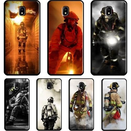 Firefighter Heroes Fireman Cool Case For Samsung Galaxy J5 J1 J3 J7 A3 A5 2016 2017 J4 J6 J8 A8 A6 Plus A7 A9 2018 Cover