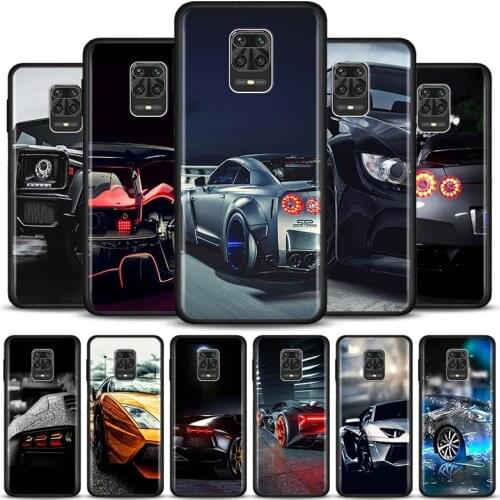 Case For Xiaomi Redmi Note 10 Pro Max 5G 9 9S 9Pro Cover For Redmi K40 Pro Plus 9 Power 9T Sports Cars Male Men
